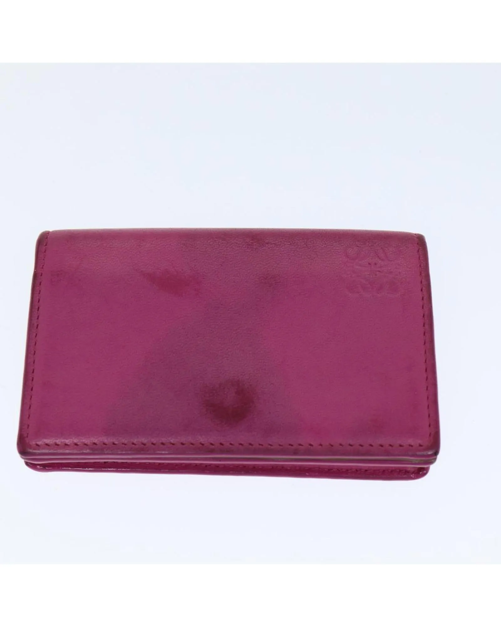Leather Key Case Pouch Set with Metal Fittings