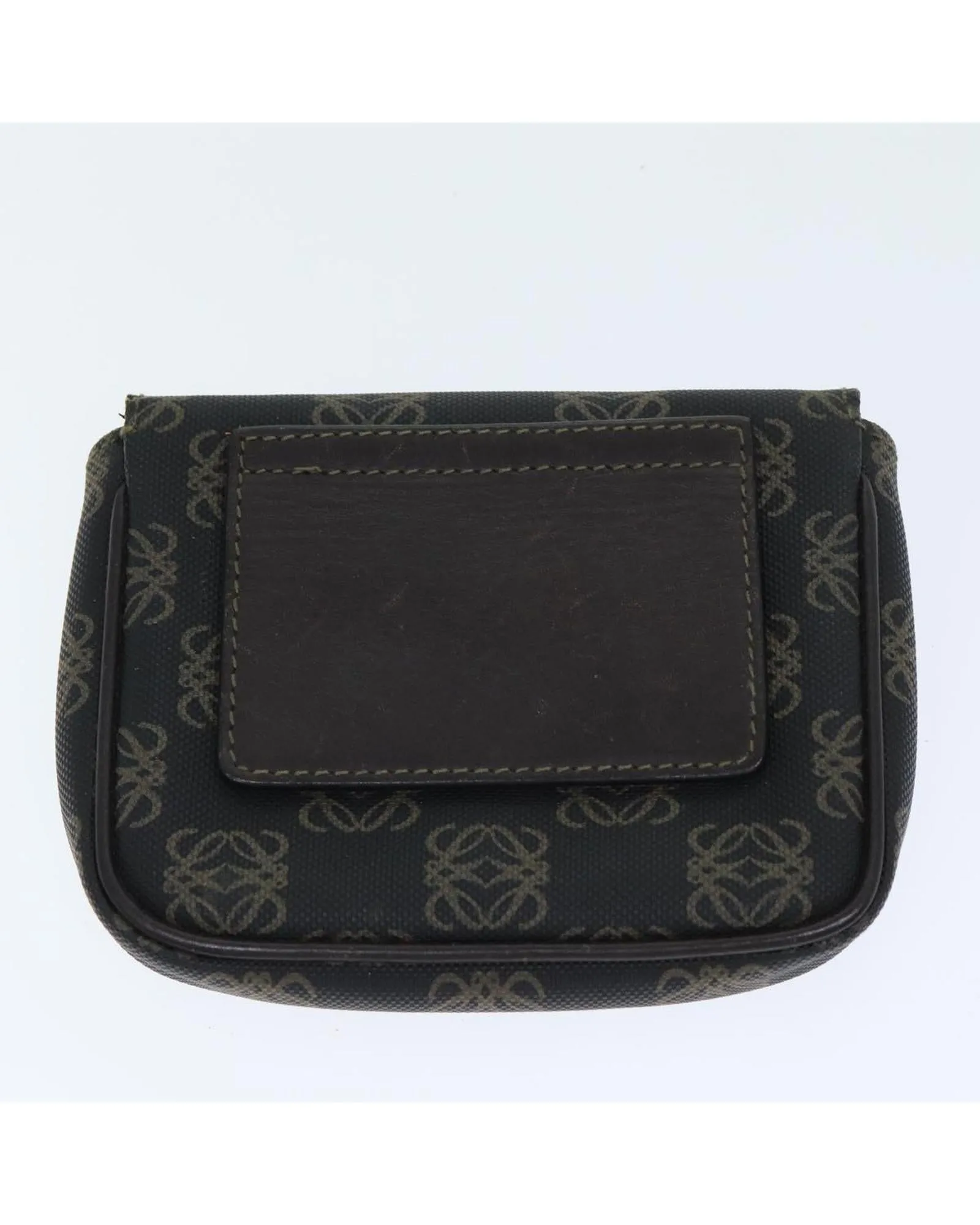 Leather Key Case Pouch Set with Metal Fittings