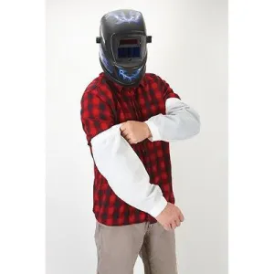 Leather Welding Welder Arm Protector Sleeves Protection Gardening Over Shirt