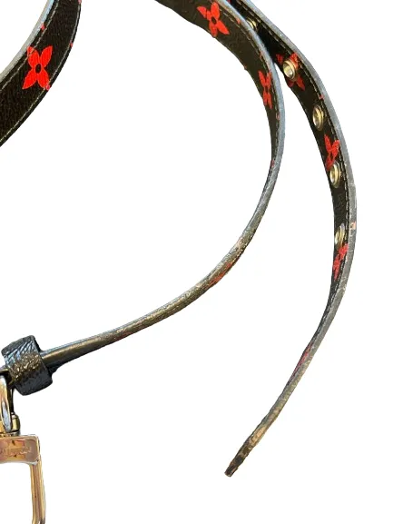 Louis Vuitton Very Good Monogram Infrarouge Pochette Metis Black/Red Crossbody
