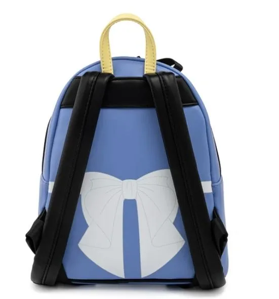 Loungefly Disney Alice In Wonderland Cosplay Mini Backpack With Detachable Mini Wristlet