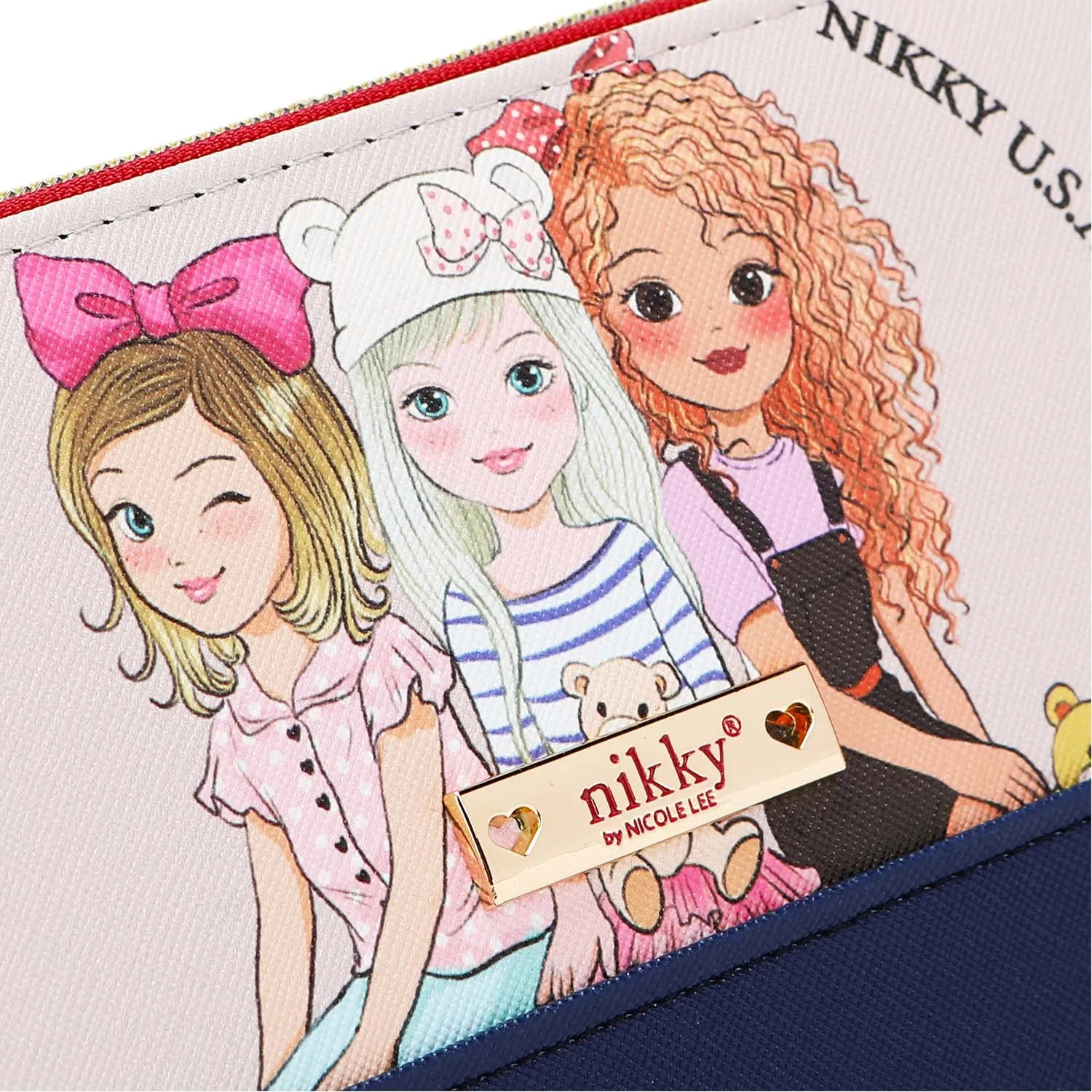 MAKEUP BRUSH SET WITH POUCH