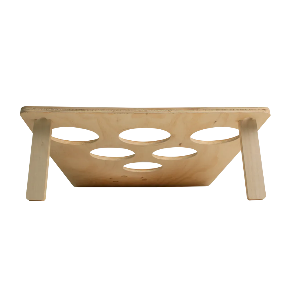 Modern Light Wood Jamboree 6H Cornhole Pong