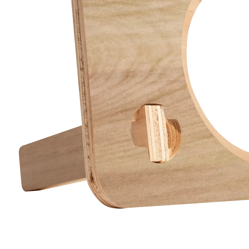 Modern Light Wood Jamboree 6H Cornhole Pong