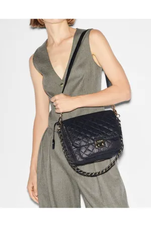 MZ Wallace Crosby Lock Medium Crossbody 1549C1590 | Black