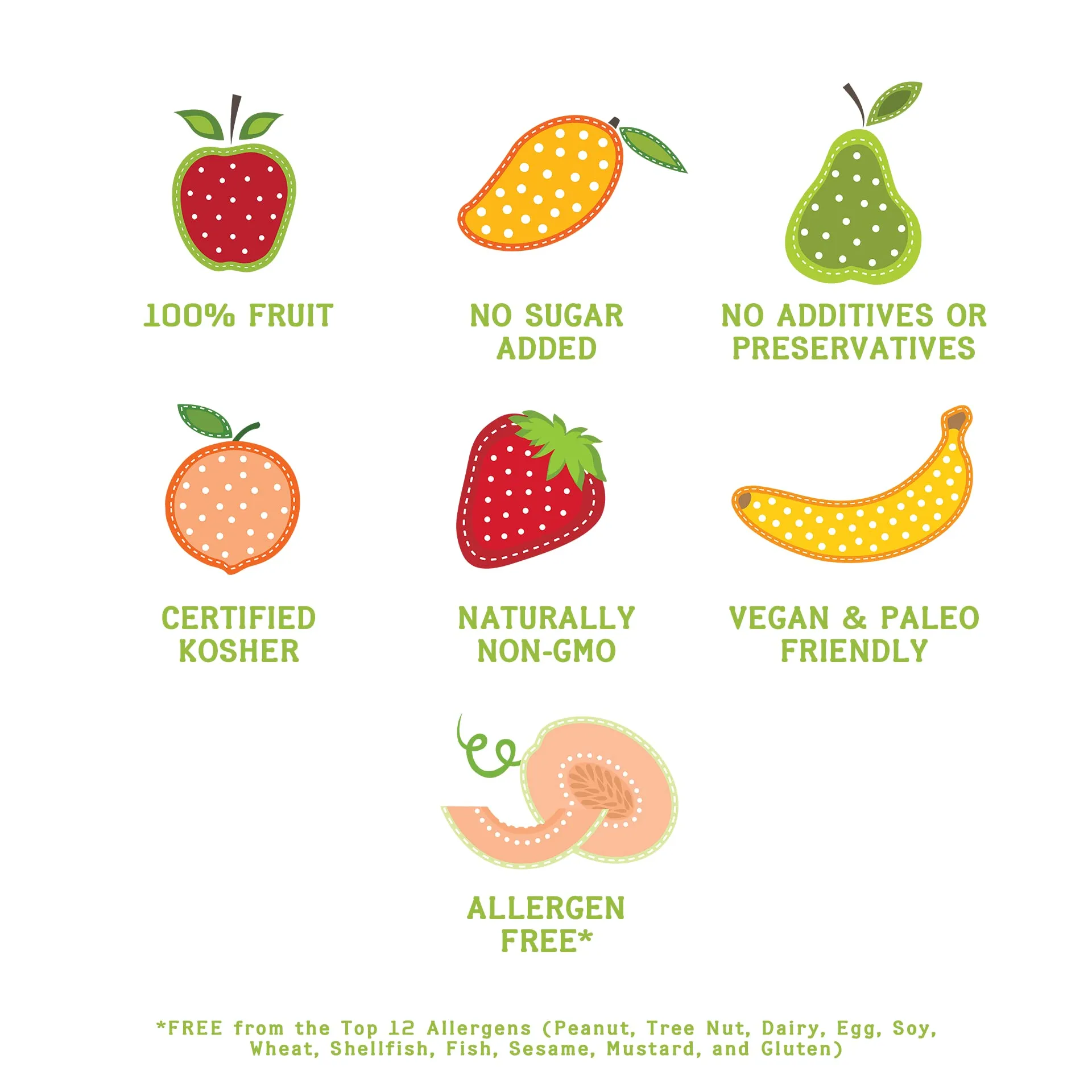 Nature’s Turn Freeze-Dried Fruit Snacks, Strawberry Crisps - Pack of 6 (1.2 oz Each)