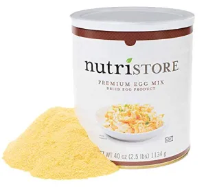 Nutristore Freeze-Dried Egg Crystals #10 Can - 103 Servings
