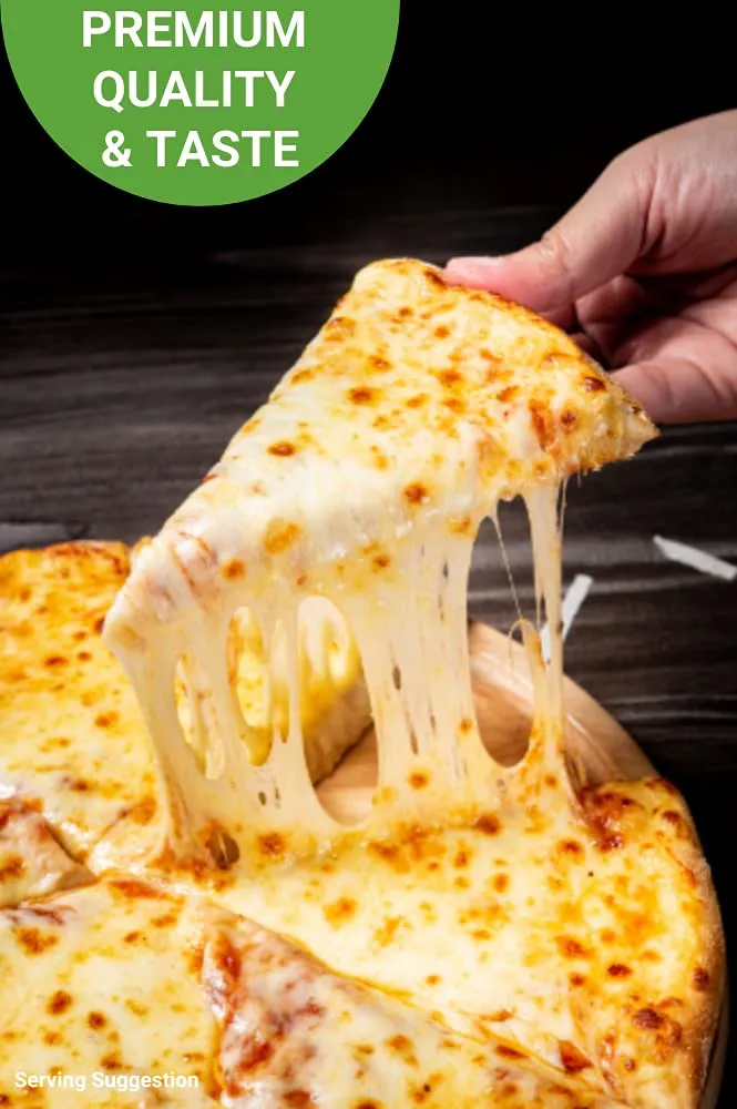 Nutristore Freeze-Dried Shredded Mozzarella Cheese #10 Can - 20 Servings