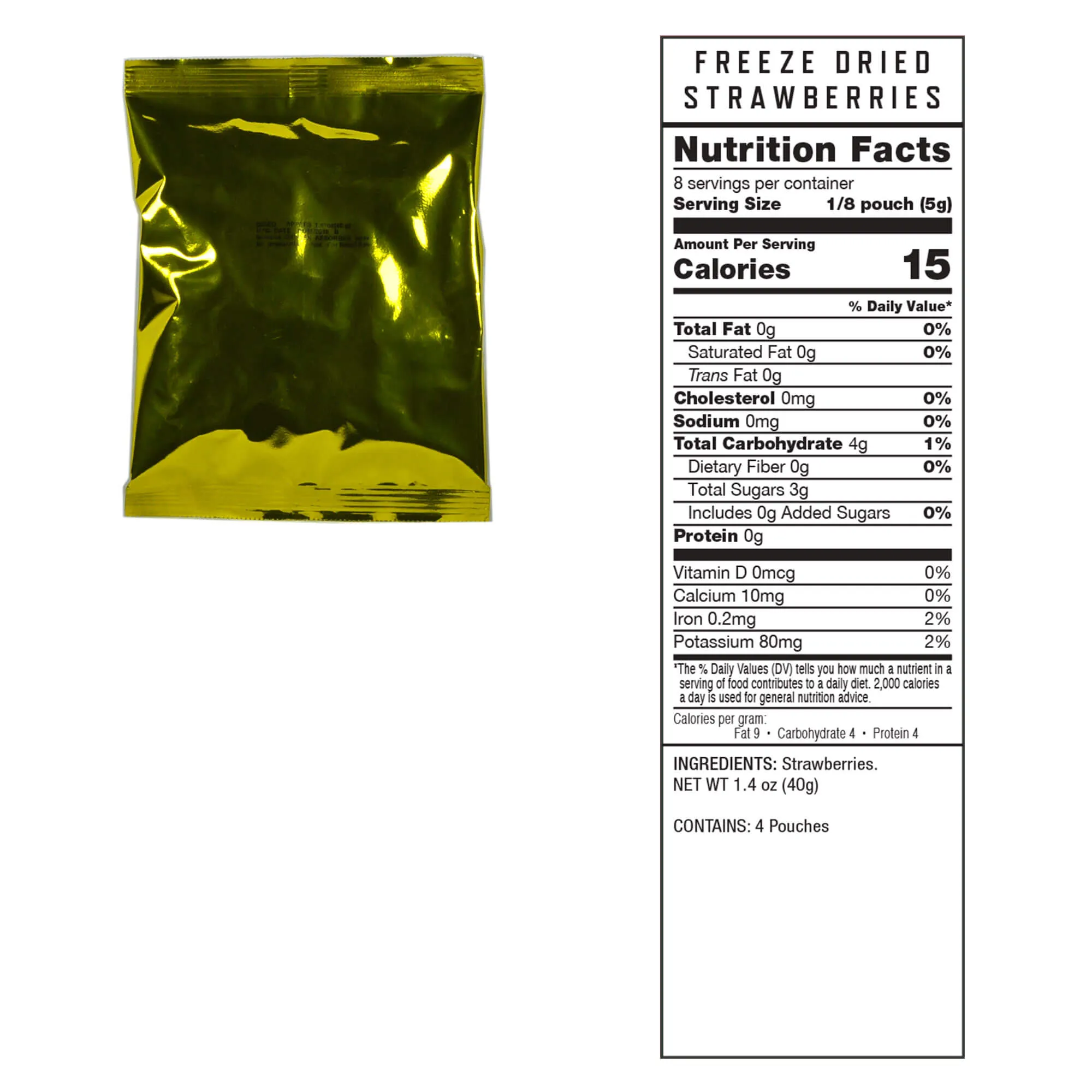 ReadyWise - 120 Serving Freeze Dried Fruit Bucket - 12 Pack