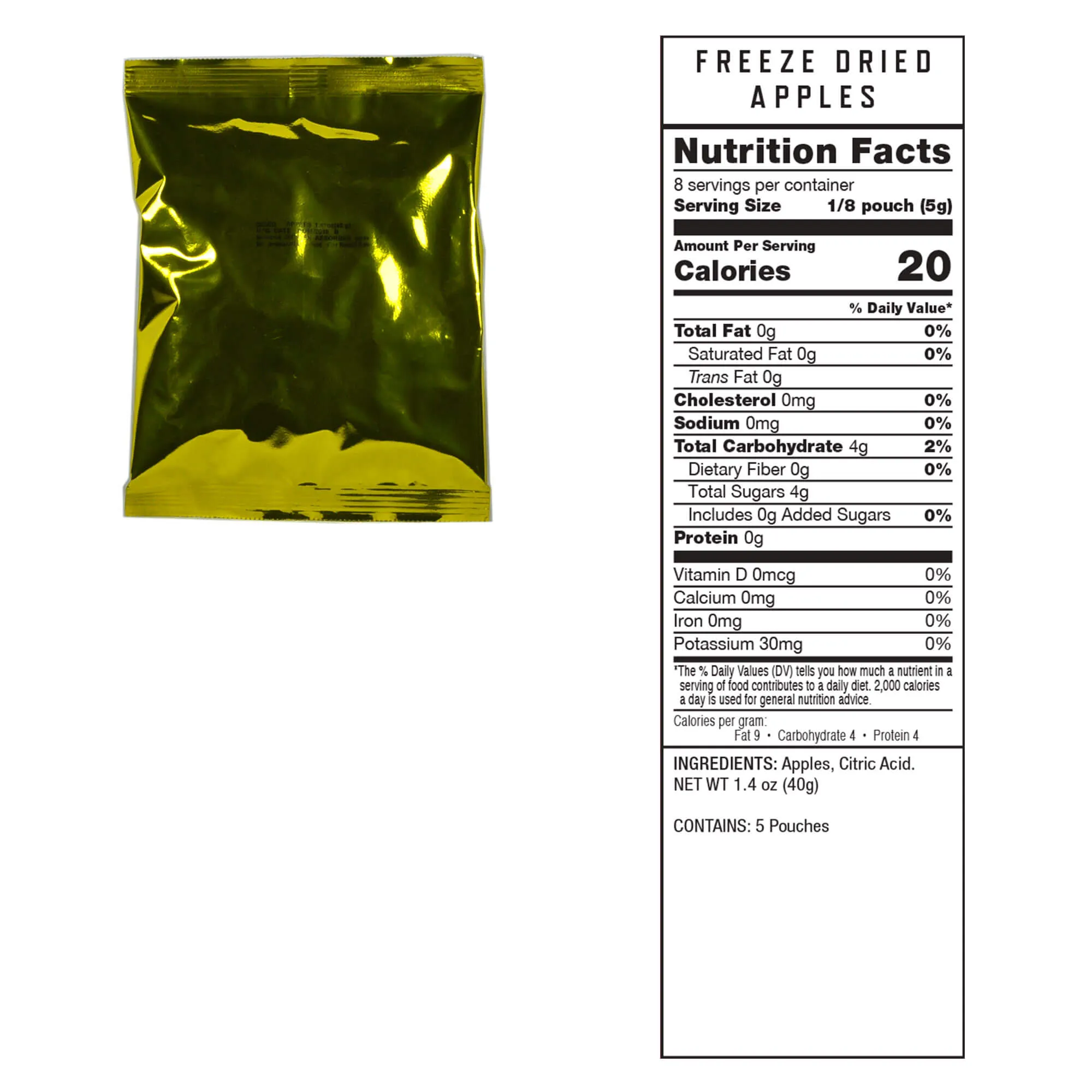 ReadyWise - 120 Serving Freeze Dried Fruit Bucket - 12 Pack