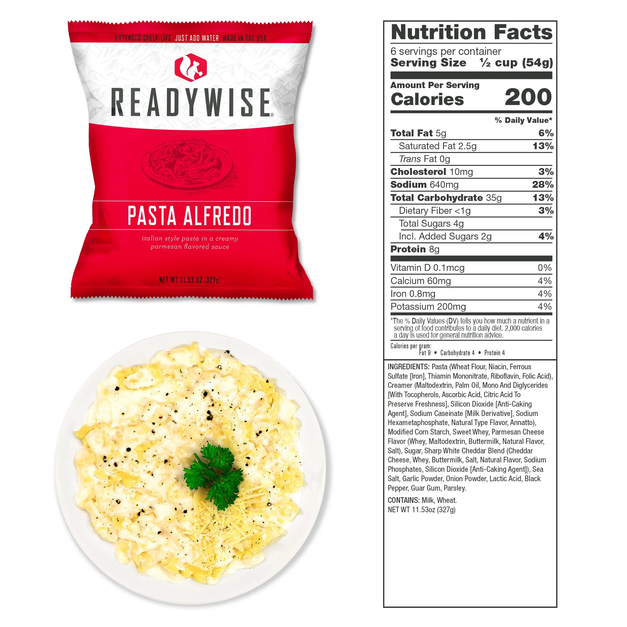 ReadyWise - 360 Serving Package - (3 buckets) 2 Entrée and 1 Breakfast
