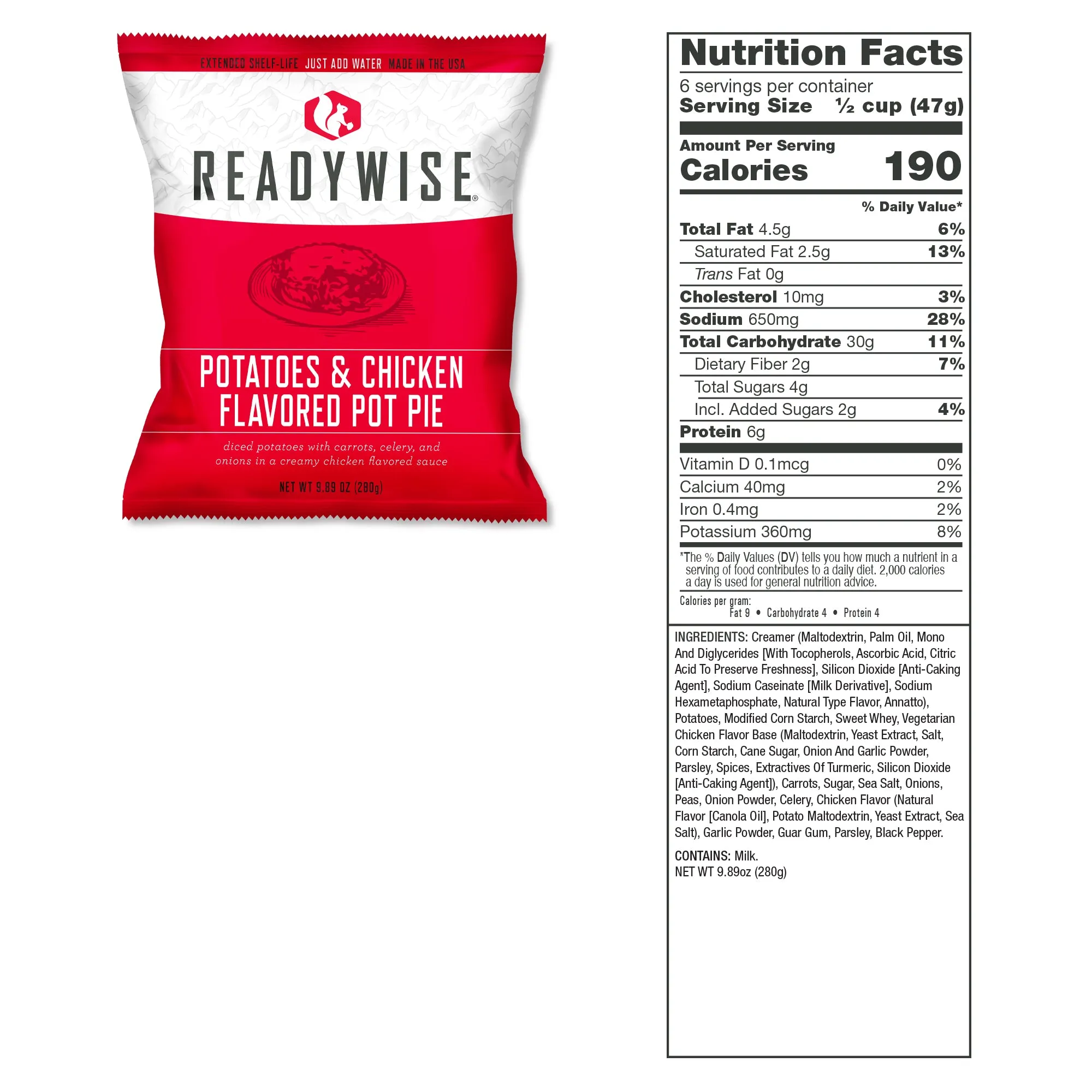 ReadyWise - 360 Serving Package - (3 buckets) 2 Entrée and 1 Breakfast