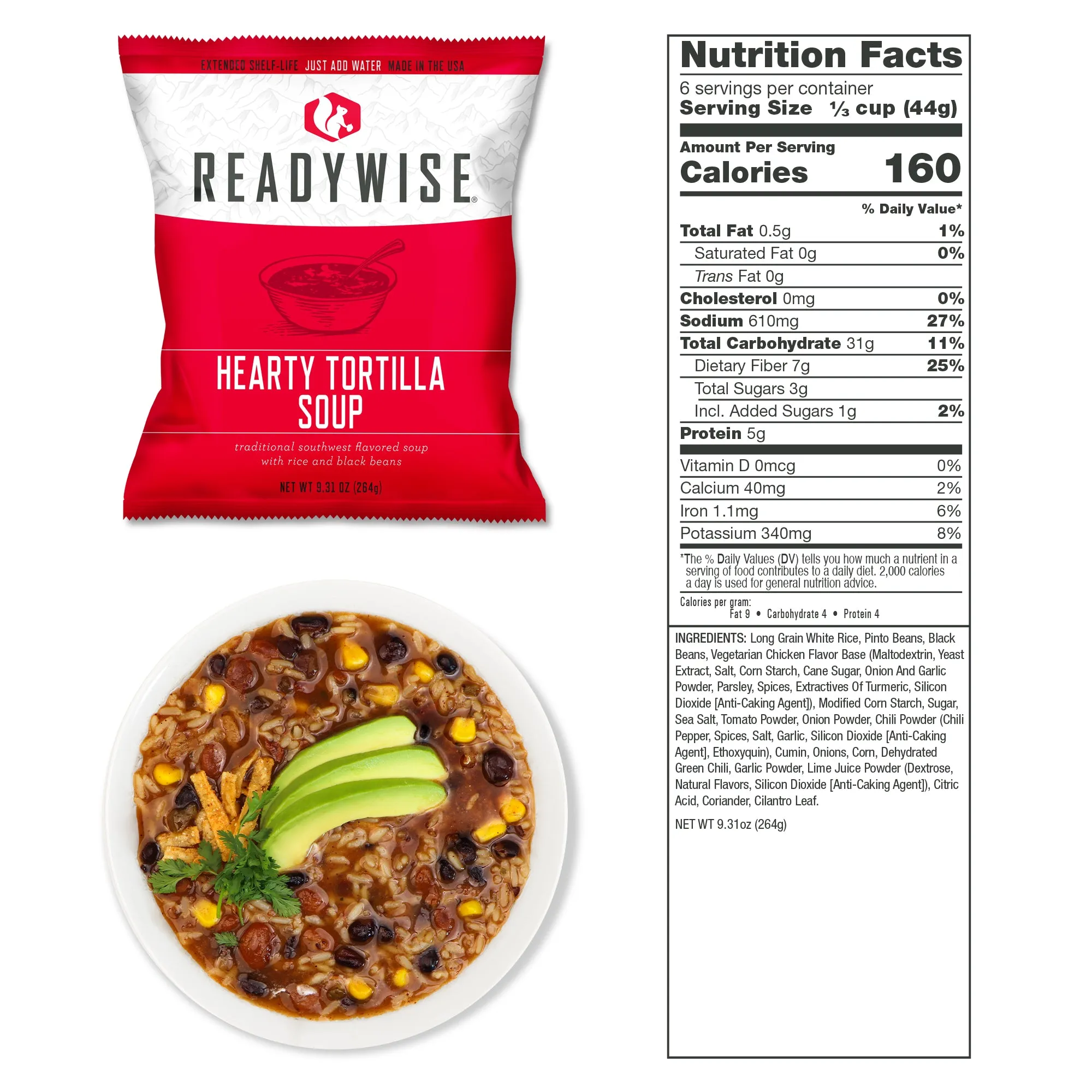 ReadyWise - 360 Serving Package - (3 buckets) 2 Entrée and 1 Breakfast