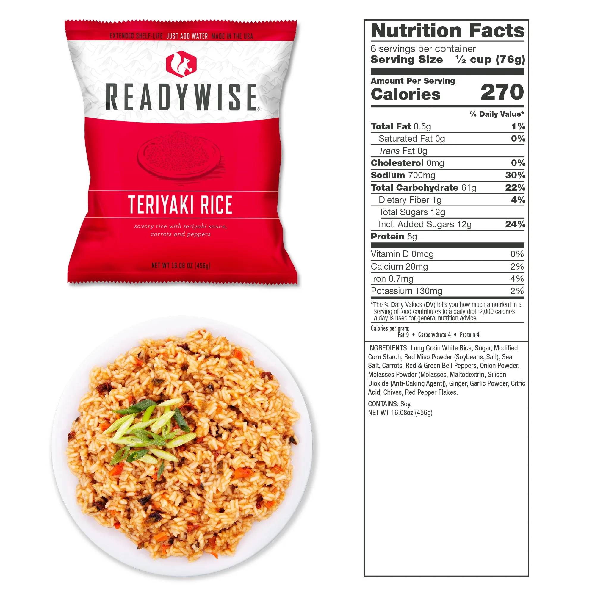 ReadyWise - 360 Serving Package - (3 buckets) 2 Entrée and 1 Breakfast