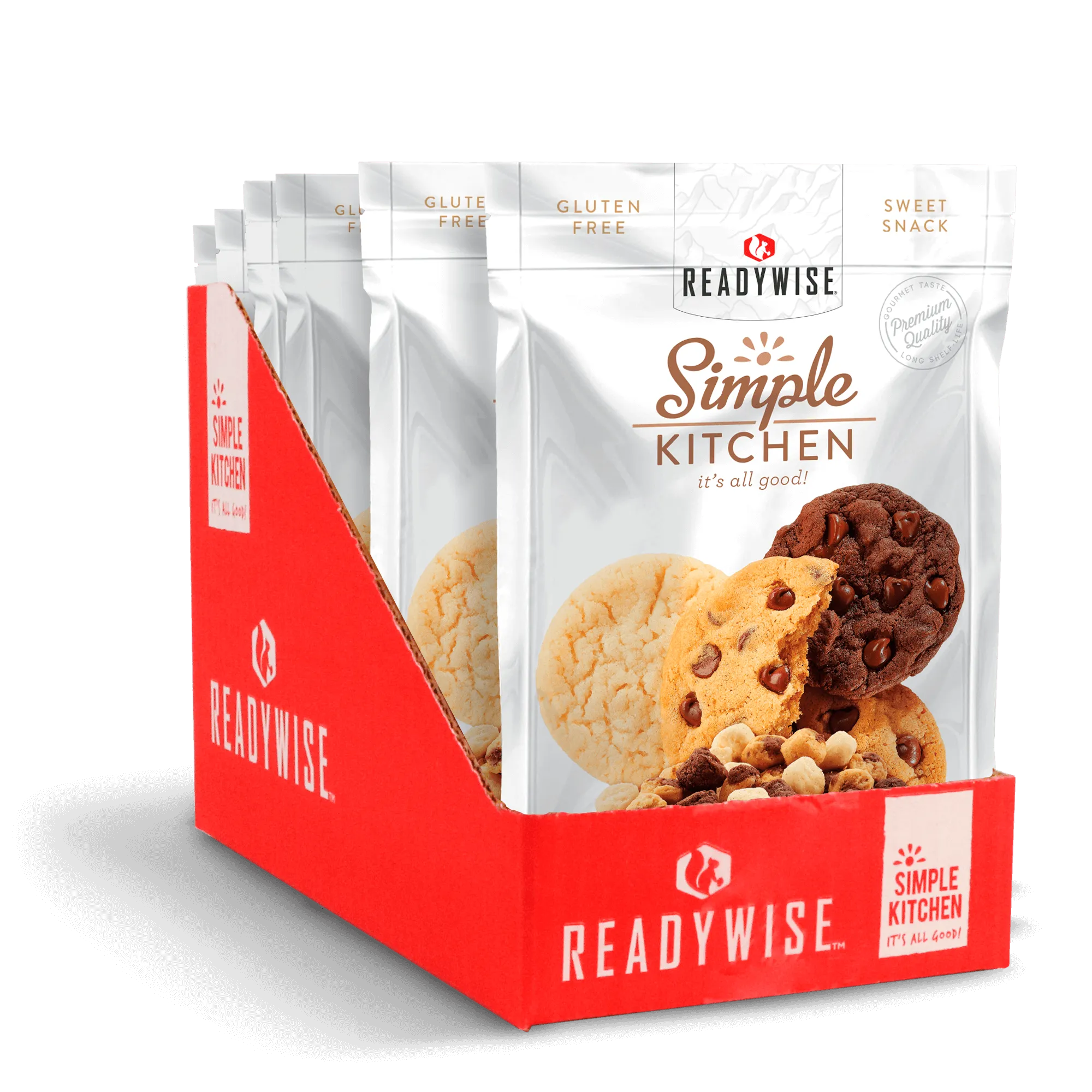 ReadyWise - Simple Kitchen Cookie Dough Medley - 6 Pack