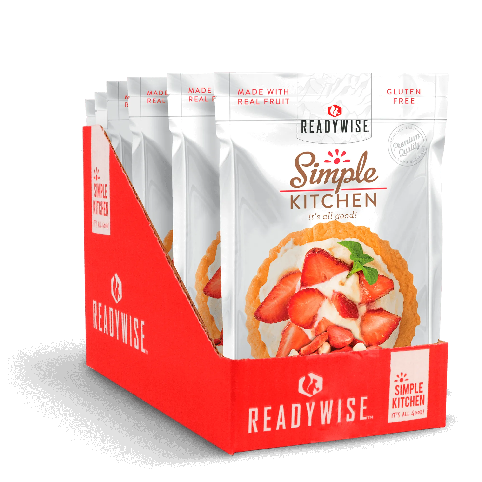 ReadyWise - Simple Kitchen Strawberry Yogurt Tart - 6 Pack