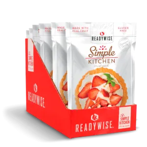 ReadyWise - Simple Kitchen Strawberry Yogurt Tart - 6 Pack