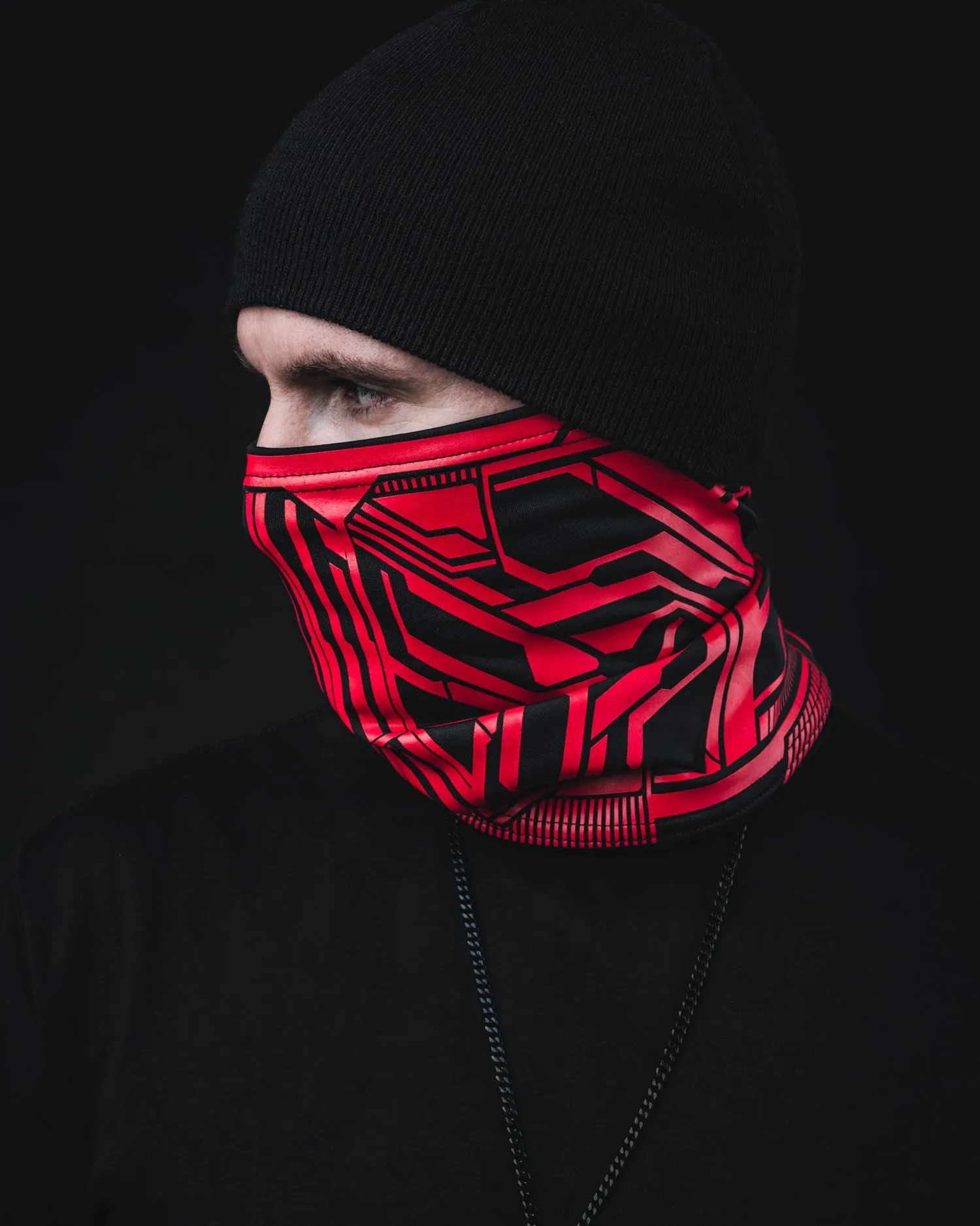 RED QUANTUM FACEMASK