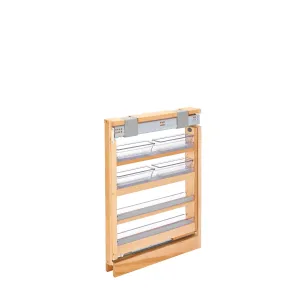 Rev-A-Shelf / 432-VF26SC-3 / Wood Vanity Base Filler Pull Out Organizer for New Vanity Applications w/Soft Close