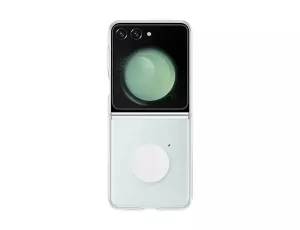 SAMSUNG Galaxy Z Flip5 Flap Clear Gadget Case / EF-XF731 Official Cover  Demo