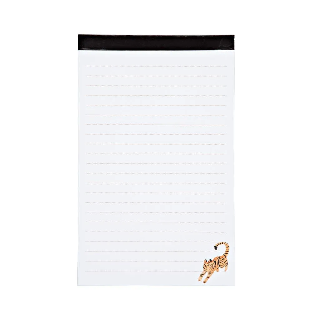 teNeues Mini Clipboard & Notepad - Tiny Tigers