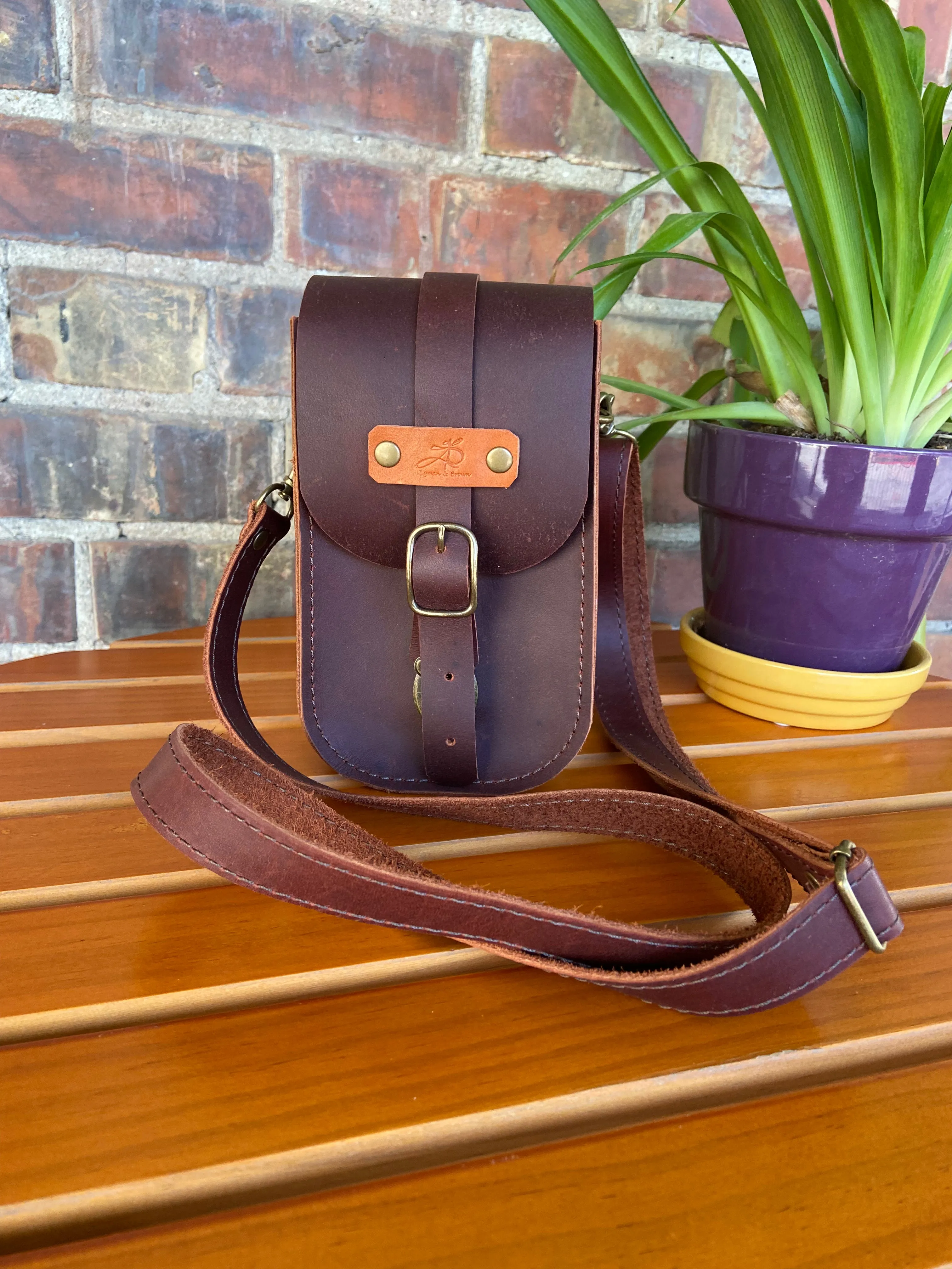 The Crossbody Bag: Lg., 3/4, Mini.