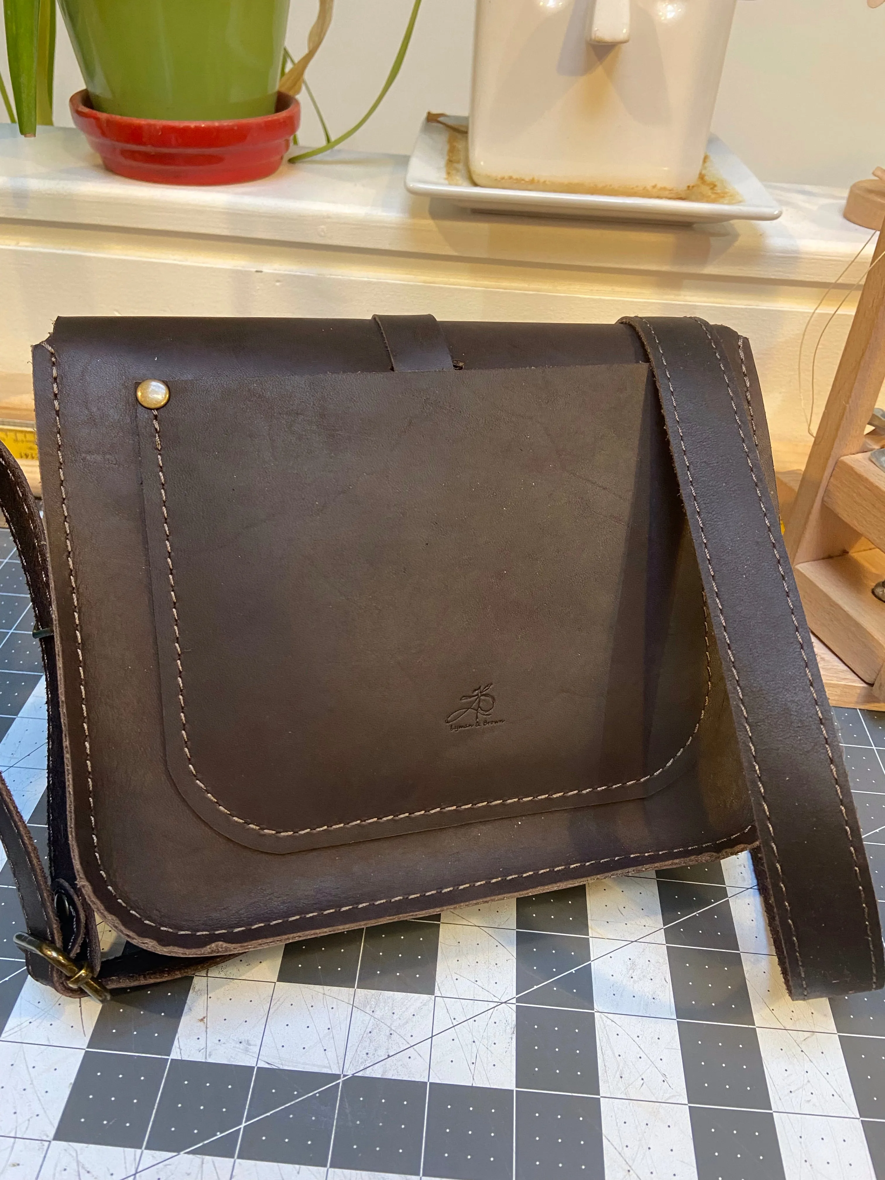 The Crossbody Bag: Lg., 3/4, Mini.