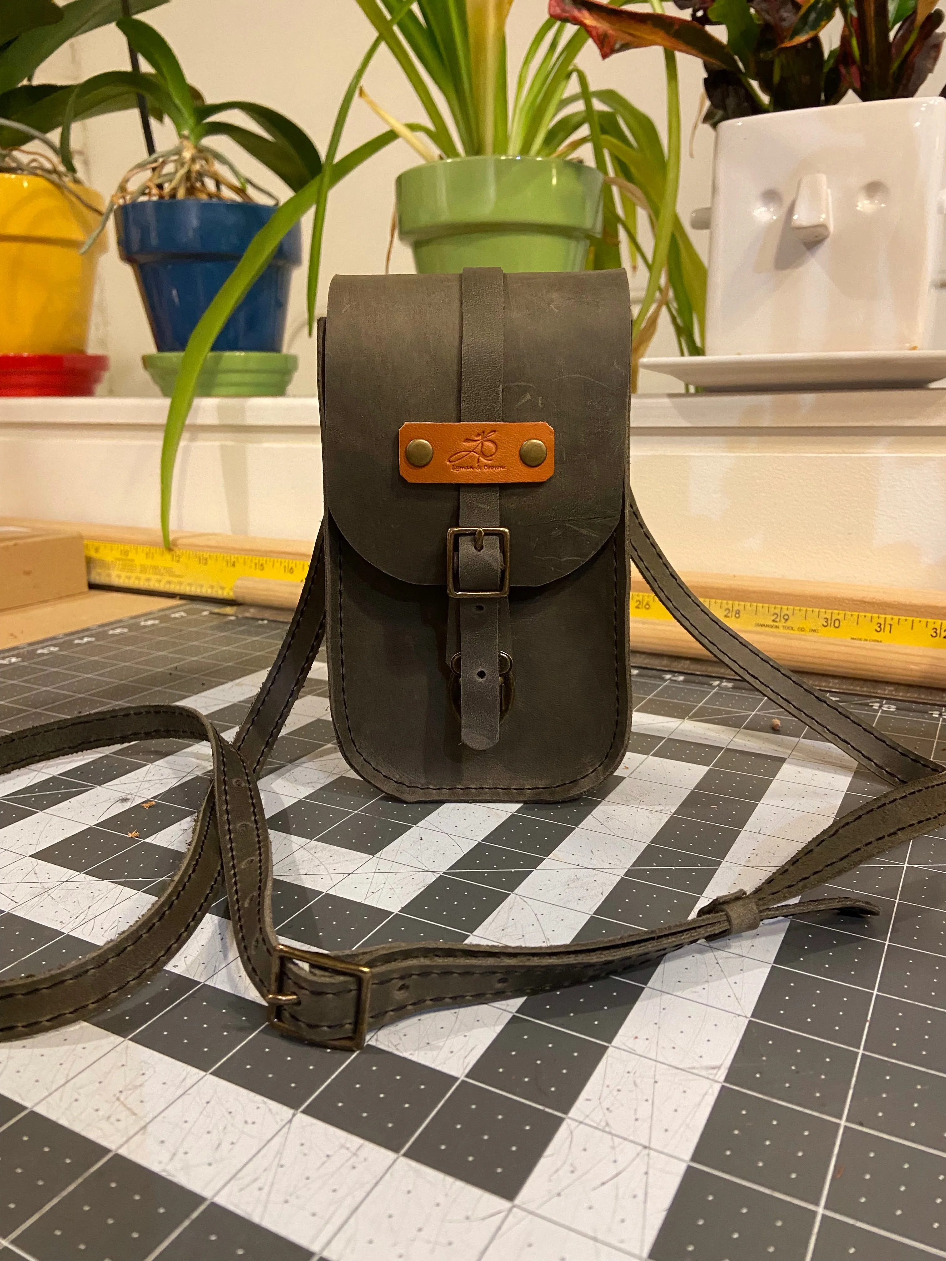 The Crossbody Bag: Lg., 3/4, Mini.