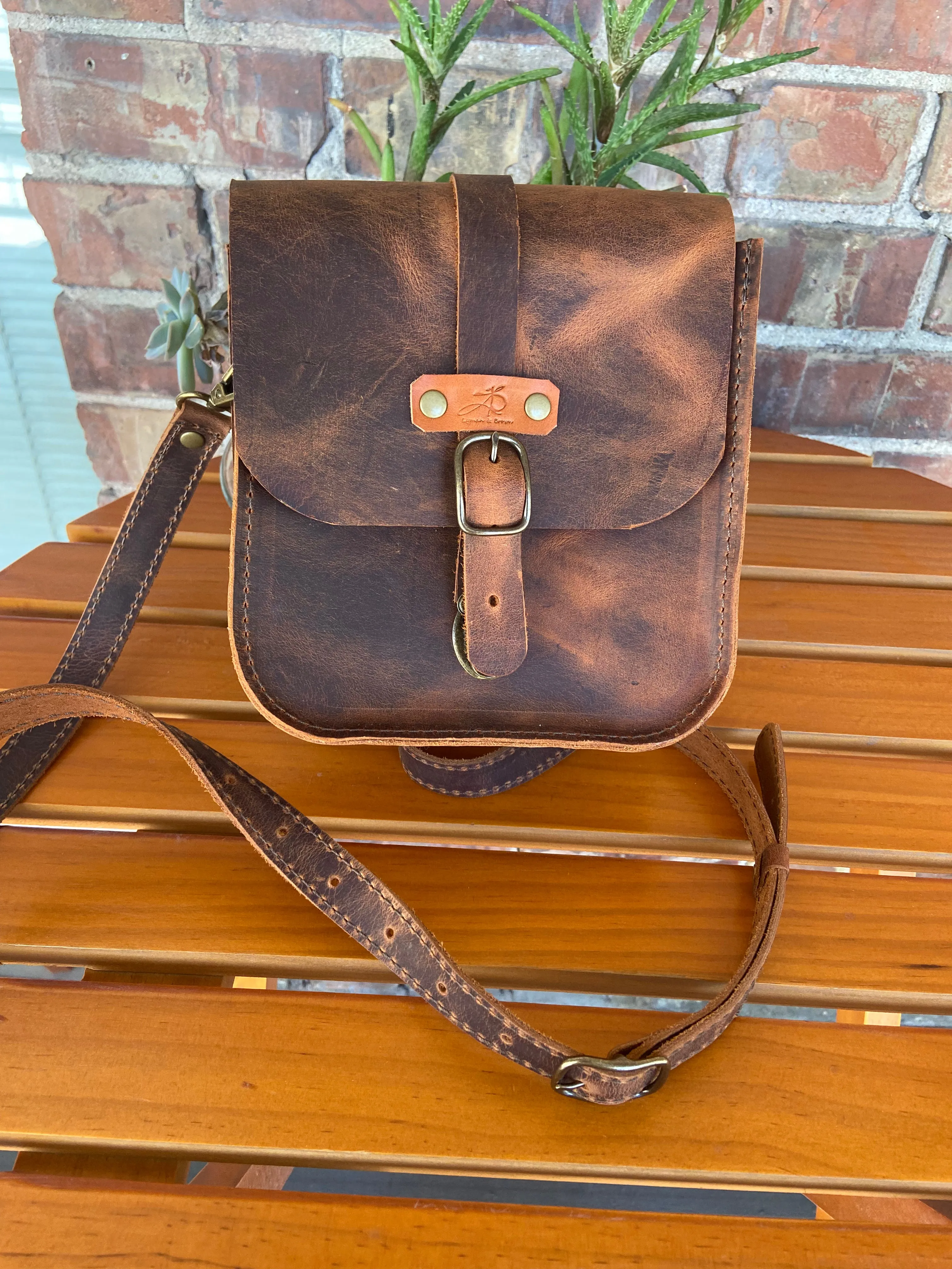 The Crossbody Bag: Lg., 3/4, Mini.