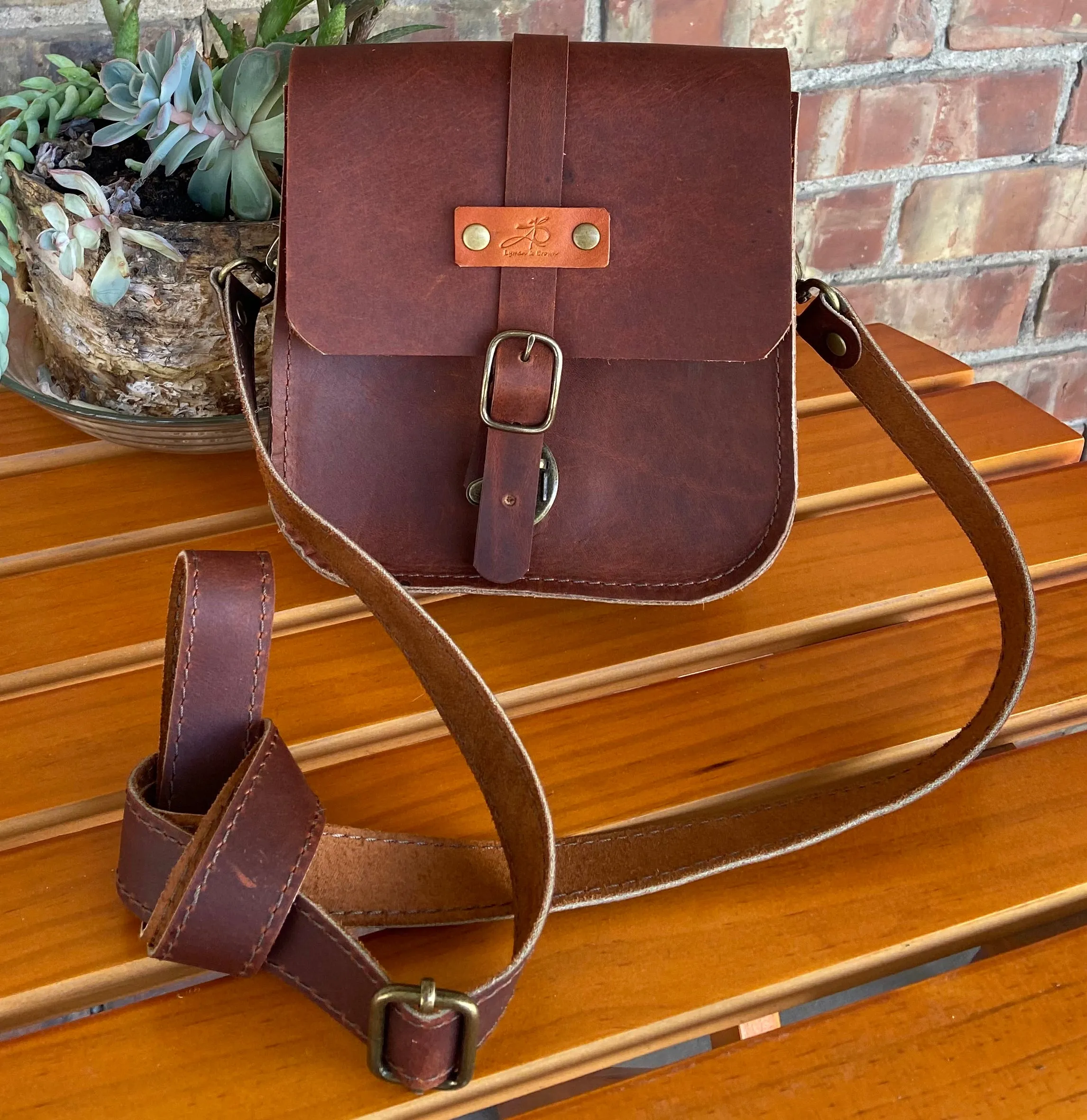 The Crossbody Bag: Lg., 3/4, Mini.