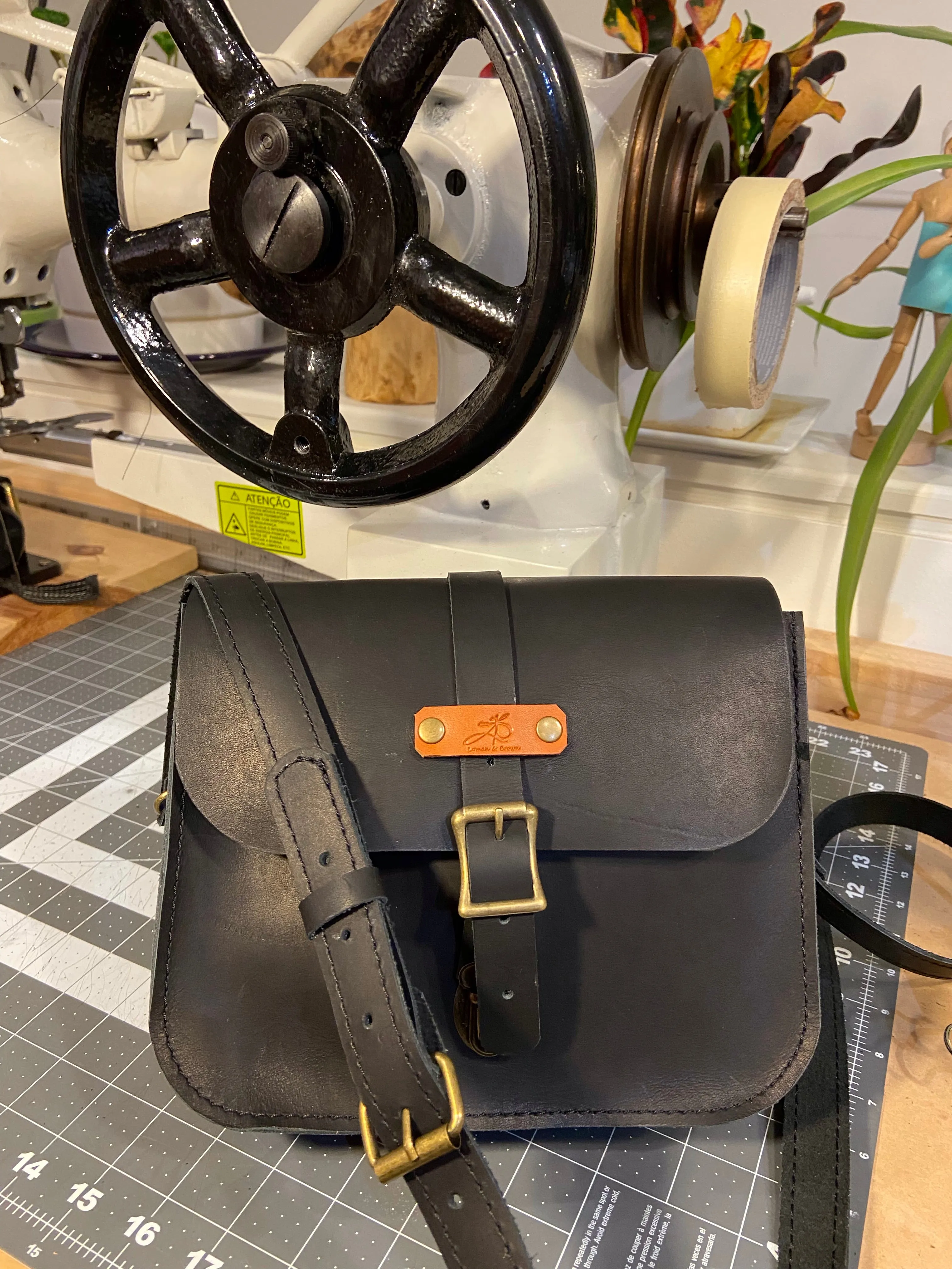 The Crossbody Bag: Lg., 3/4, Mini.