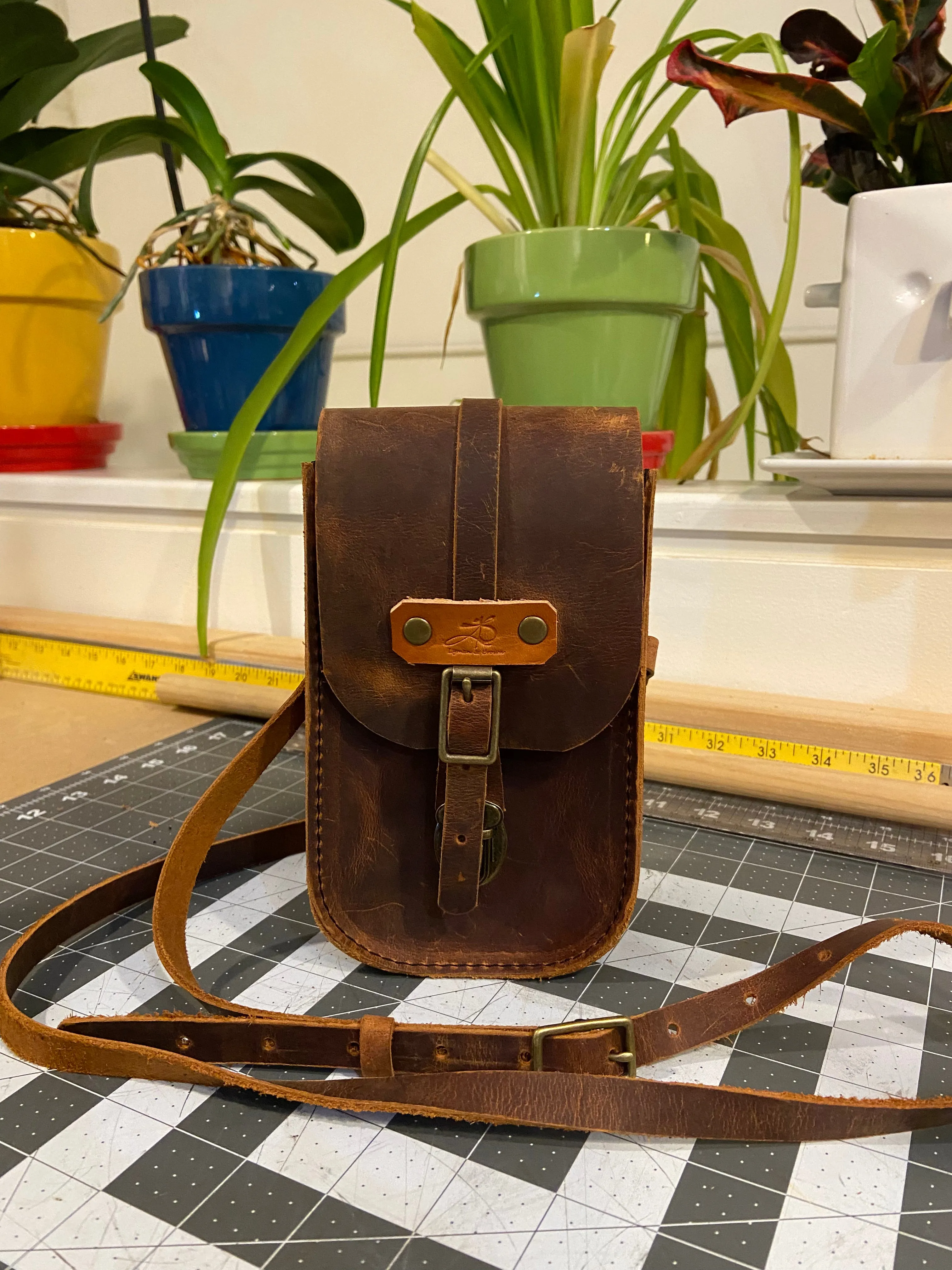 The Crossbody Bag: Lg., 3/4, Mini.