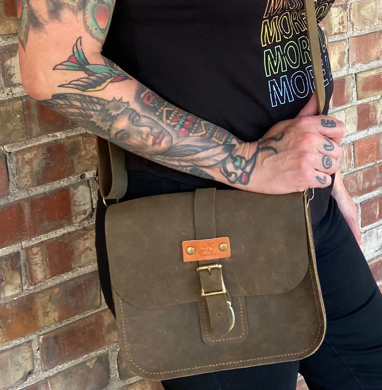 The Crossbody Bag: Lg., 3/4, Mini.