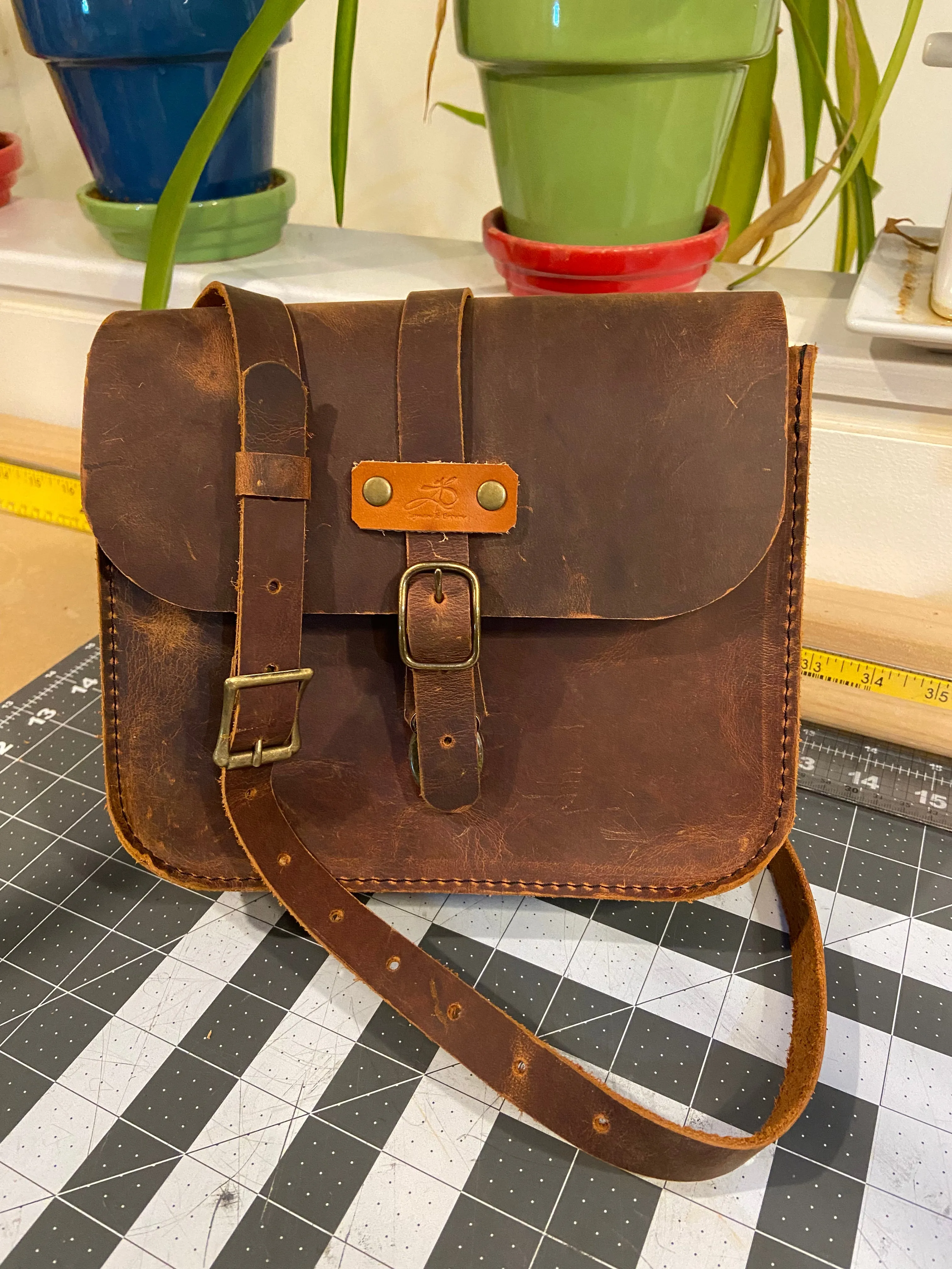 The Crossbody Bag: Lg., 3/4, Mini.