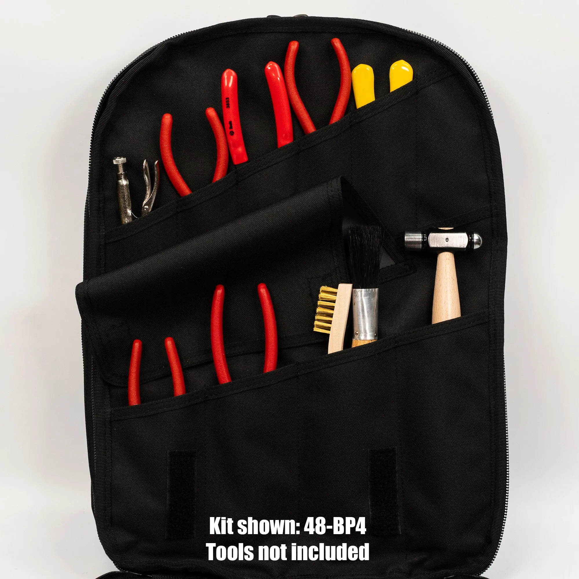 ToolPak™ 03100 4 Panel Backpack Zipper Tool Case