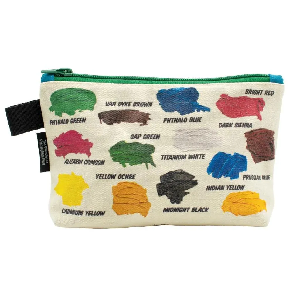 Unemployed Philosophers Guild Zipper Pouch - Bob Ross