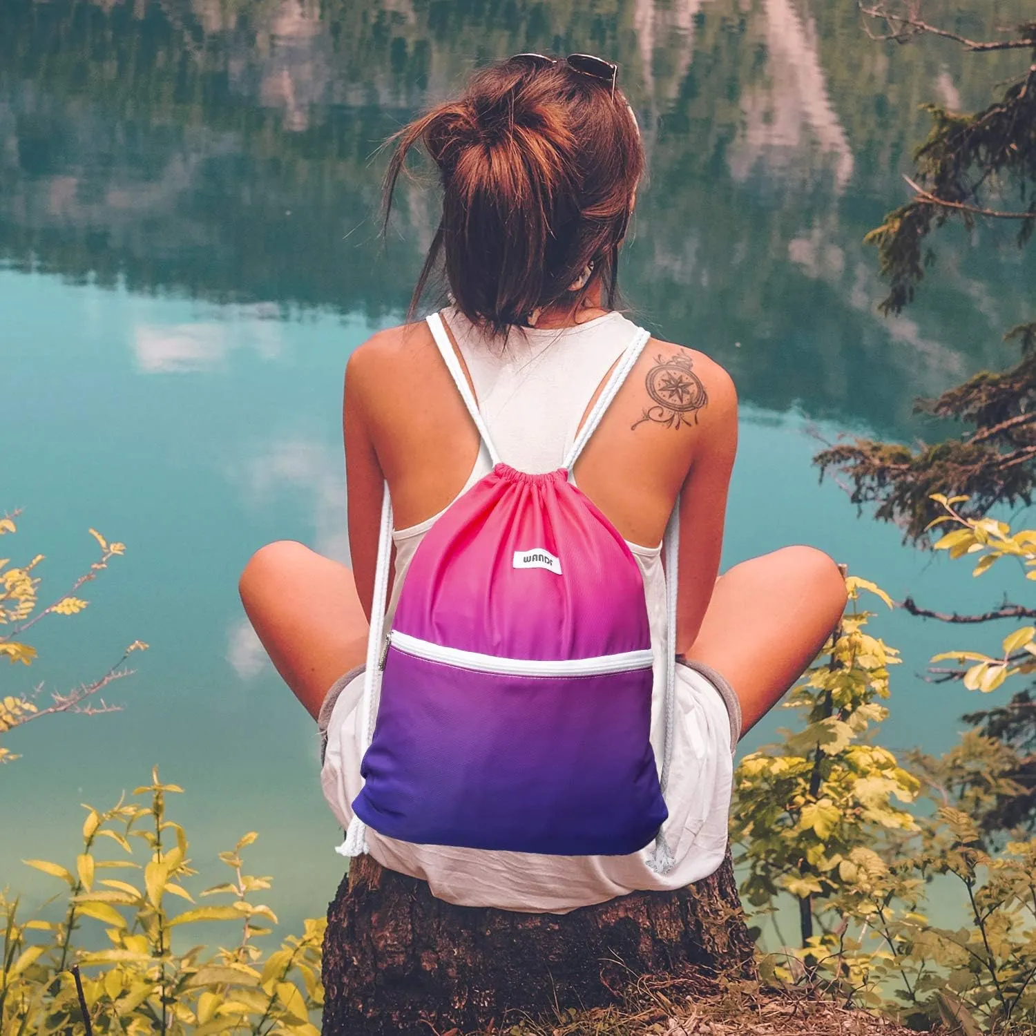 WF6035 Sport Gym Drawstring Backpack