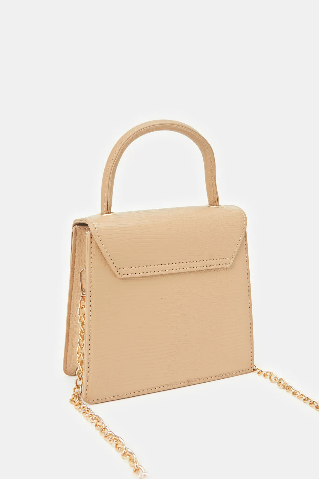 Women Beige Cross Body Bag