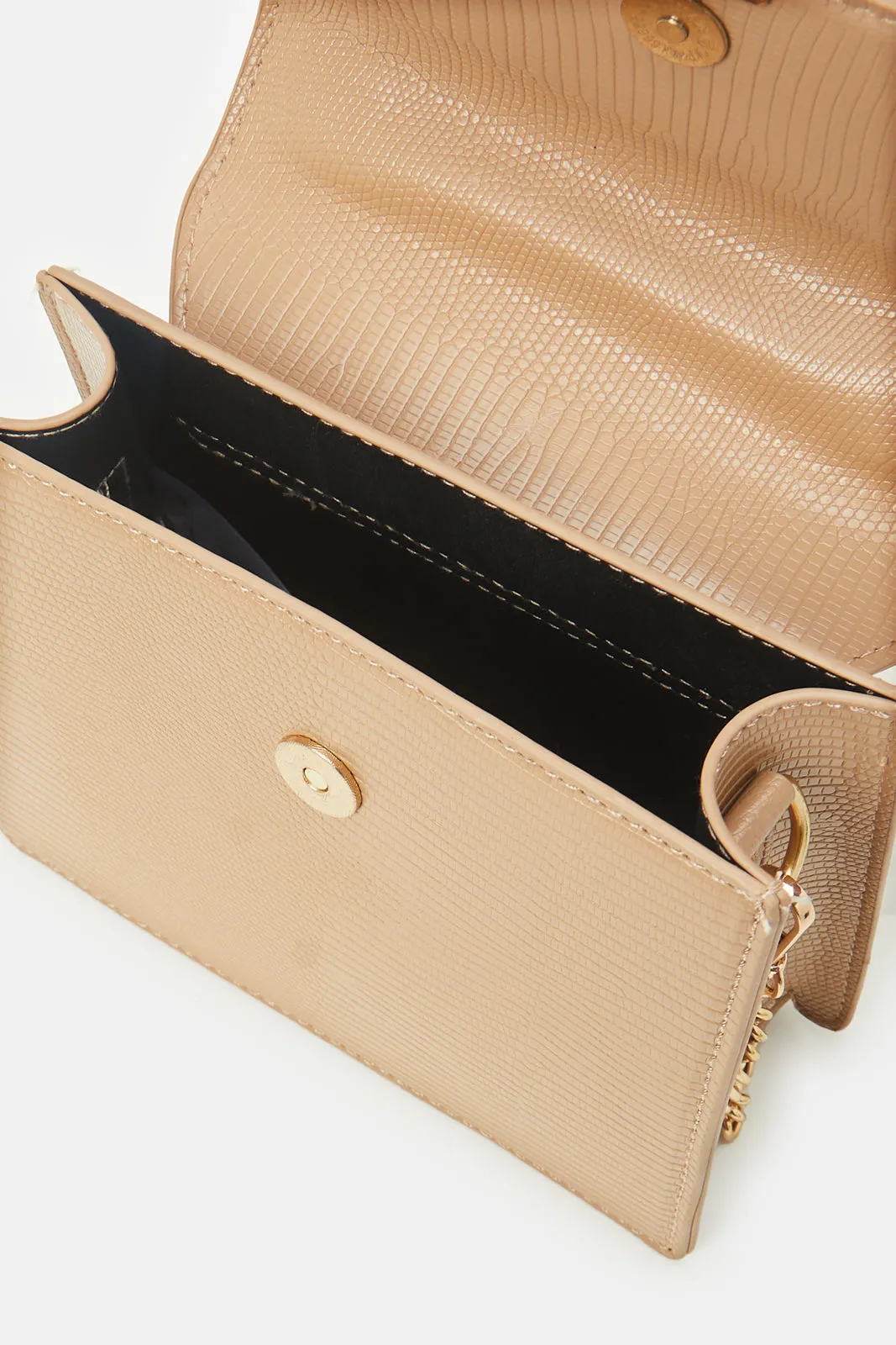 Women Beige Cross Body Bag