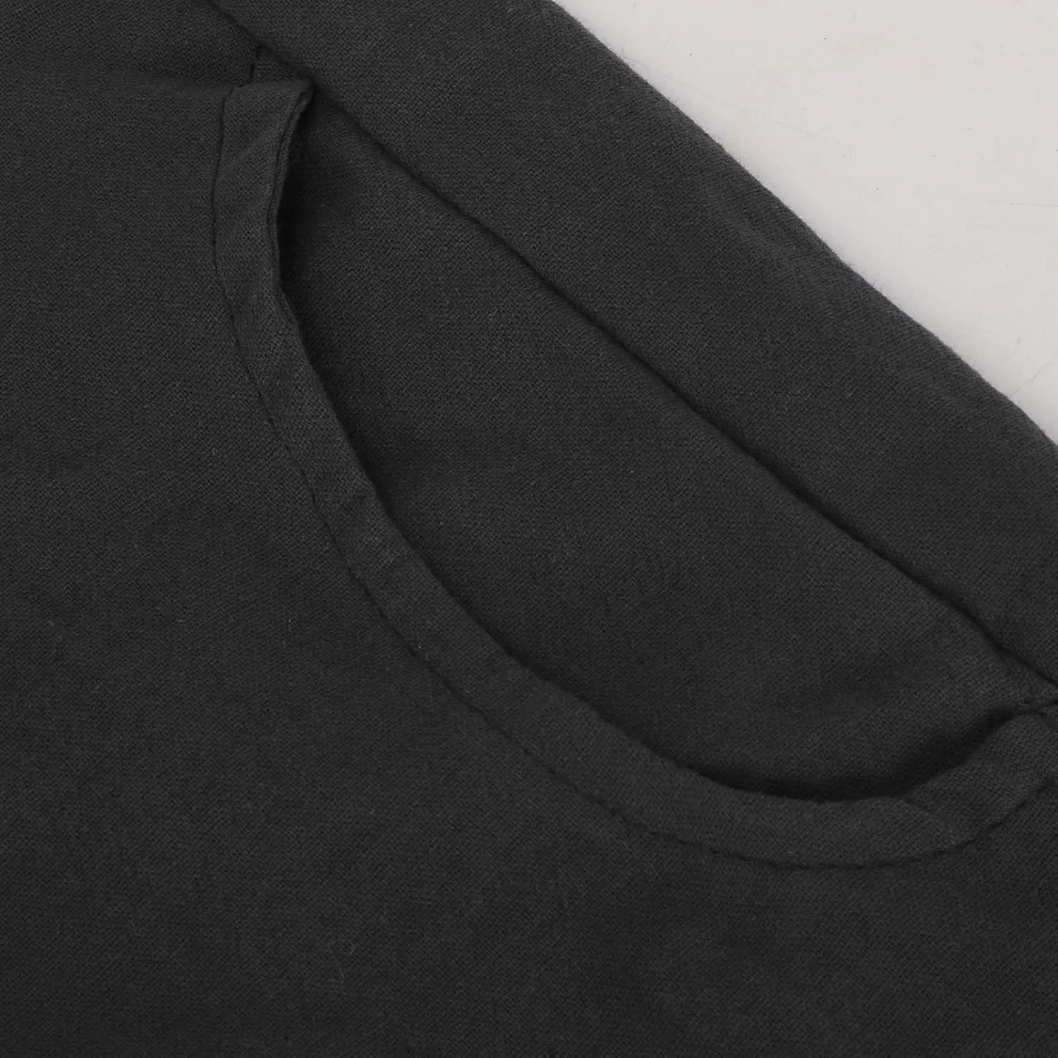 Women's Cotton Linen Pants Casual Summer Capris Elastic Waist Straight Wide Leg Loose Cropped Trousers with Pockets