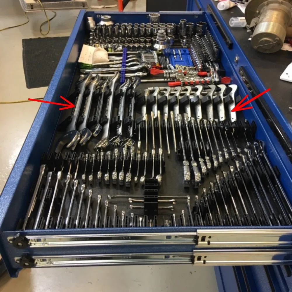Wrench Organizers - Large [PRO]