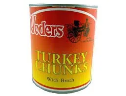 Yoder's Canned Turkey - Full Case